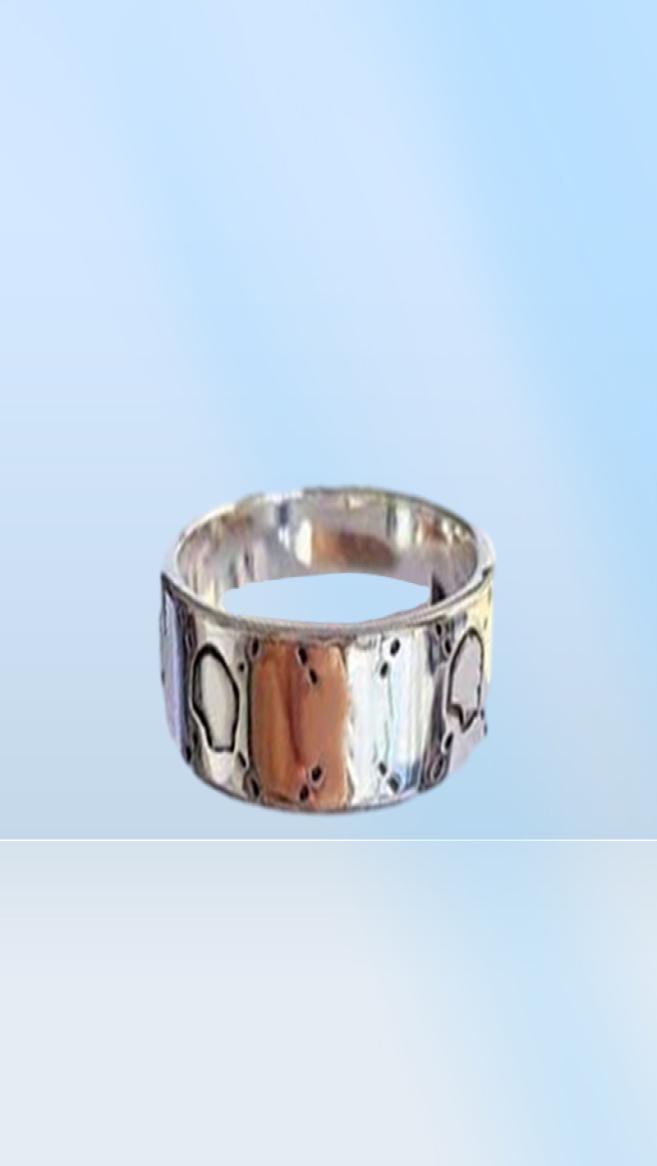 Ring for Man Women Unisex Rings Fashion Ghost Designer Jewelry Sliver Color3479807