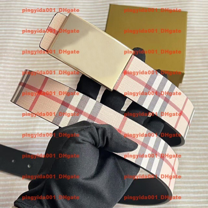 Designer Brand Belts Fashion Mens Suit Top Quality Men And Women Unisex Cinturon Letters Waistband Width 3.8cm Smooth Buckle Man Belt Fashion Must-have