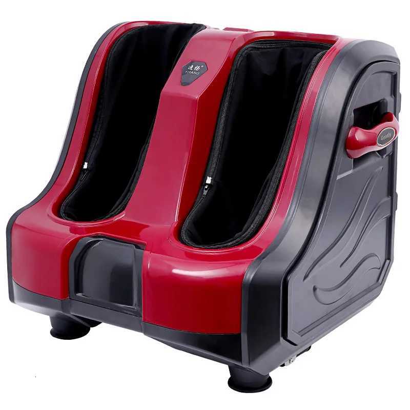 HANRIVER Hot Electric Heating Foot Leg Massager Shiatsu Vibrator Roller Therapy Reflexology Pain Relief Health Care Relaxation W250826