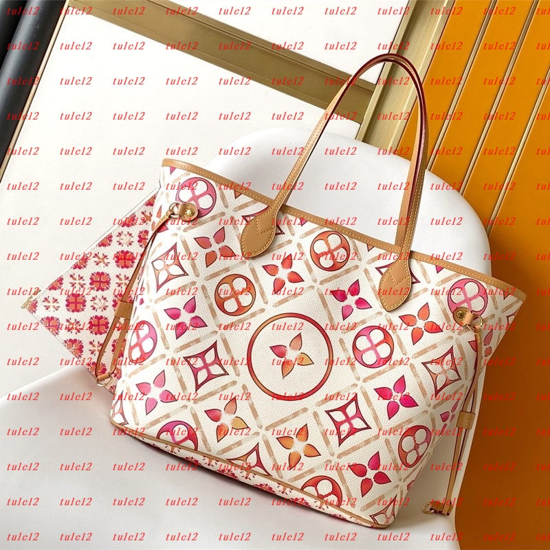 COW LEATHER designer bag must have Nneverfull handbag Womens crossbody shoulder bag Luxury shopping bag leather fashion tote mirror quality Composite wallet 2025