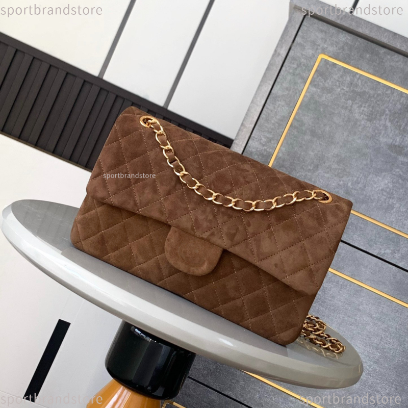 Top Quality Suede Bag Classic Flap Bag Tweed Bag Tote Bag Designer Bag Woman Shoulder Bag Luxury Cowhide Genuine Leather Crossbody Cc Bag Lady Handbag Cf Mini Bag 25 20