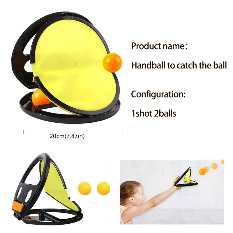 Catch Ball Game for Adult Kid Outdoor Indoor Funny Interaction Sensory Sport Toy Training Hand Eye Coordination Parent Child 250826