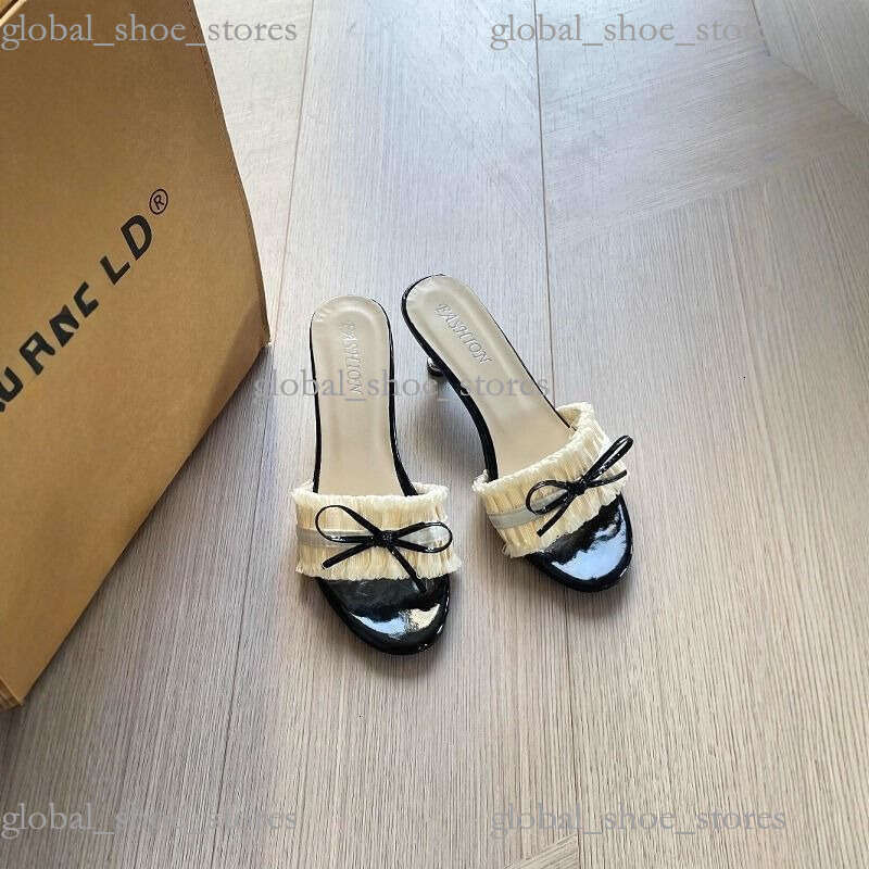 Designer New Style Butterfly Knot For Women Summer Outdoor Wear With Dress Season Thick Sole High Heel Sandals Wedge Versatile