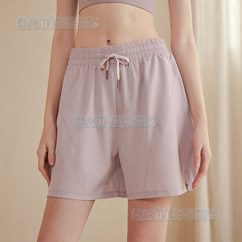 Loose Quickdry Sports Shorts for Women 2025 New Summer Fitness Shorts Midlength Running Yoga Shorts Fivepoint Shorts H250825