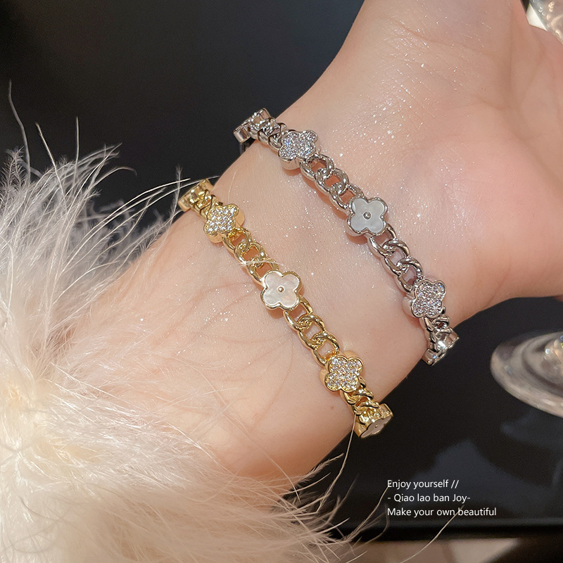 Silver - Tone Bead & Zircon Bow Bracelet Dainty And Sparkling Party And Daily Wear Gift For Her Elegant And Charming Jewelry