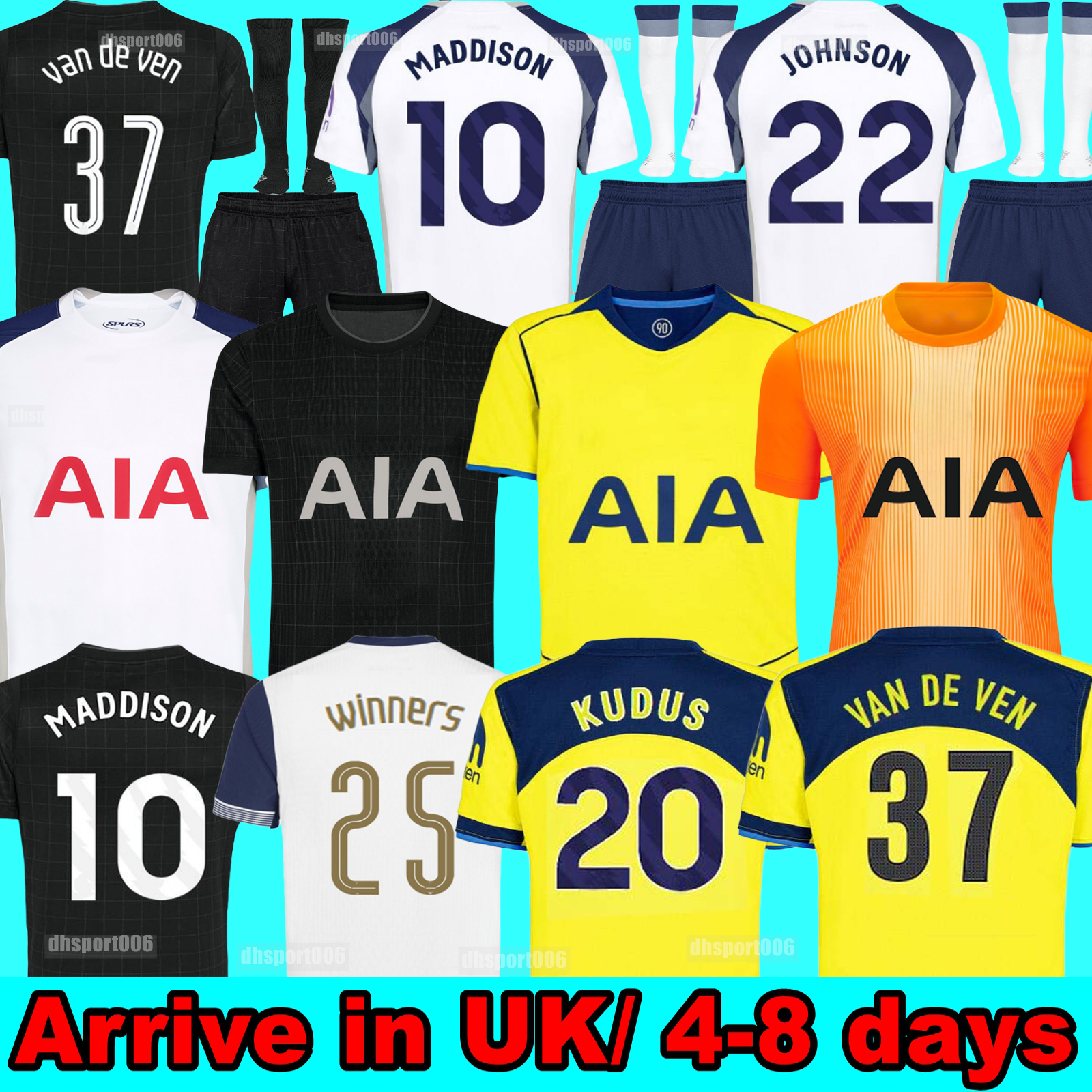 25 26 TottenhamES SON fans player version Soccer Jerseys 2025 2026 tottenhamjersey Football shirt ROMERO VAN DE VEN KULUSEVSKI PEDRO MADDISON VICARIO Stray Kids