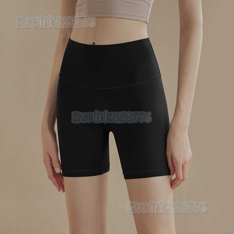 Camley Embarrassment Line Yoga Shorts Women Threequarter Pants Sports Tight Fitness Pants High Waist Hip Lift Summer Cycling H250825