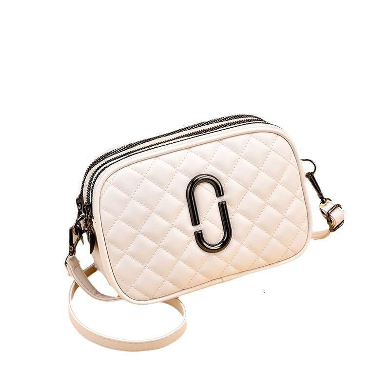 Crossbody for Women Spring New Style Fashionable Ladies Shoulder Three-Layer Practical Soft Leather Small Square Bag