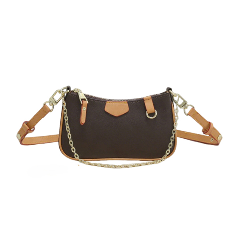 Designer bag Classic Luxury bag Chain crossbody bag Fashion Vintage Ladies Brown Leather Handbag mini shoulder bag Fashion Bags