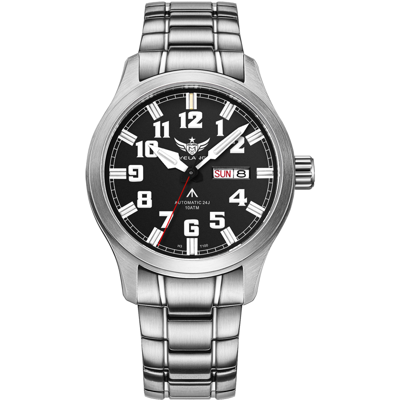 Yelang V1007 42MM Men Watch NH36 Luminous T100 Brand 100M Waterproof Mechanical Automatic Watch Sapphire Lens Reloj Business
