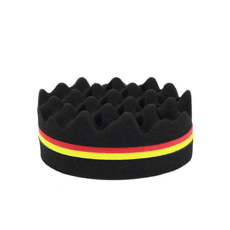 Hair Sponge Brush Magic Barber Twist Curl Sponge Dreads Locking Afro Coil Comb Tornado Care Tool4PCS 220718