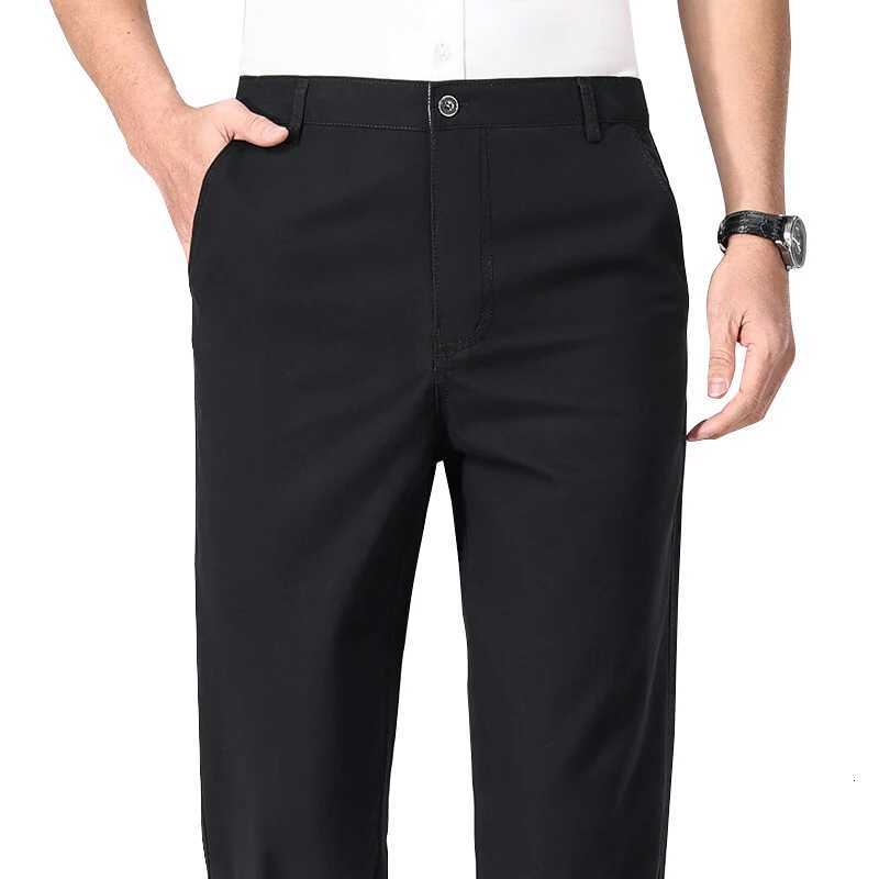 Mens Chino Pants Business Casual Dress Pants Spring Summer Autumn Trousers Lightweight Comfy Pants with Pockets W250826