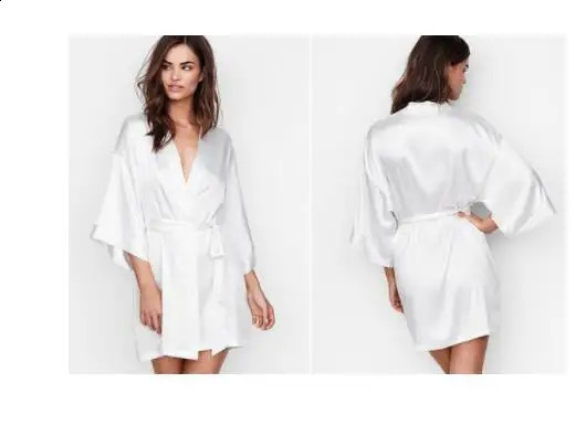 Summer Champagne Chinese Bride Wedding Robe Satin Sleepwear Women Nightgown Sexy Nightdress Lady Kimono Bathrobe Gown Negligee 250826