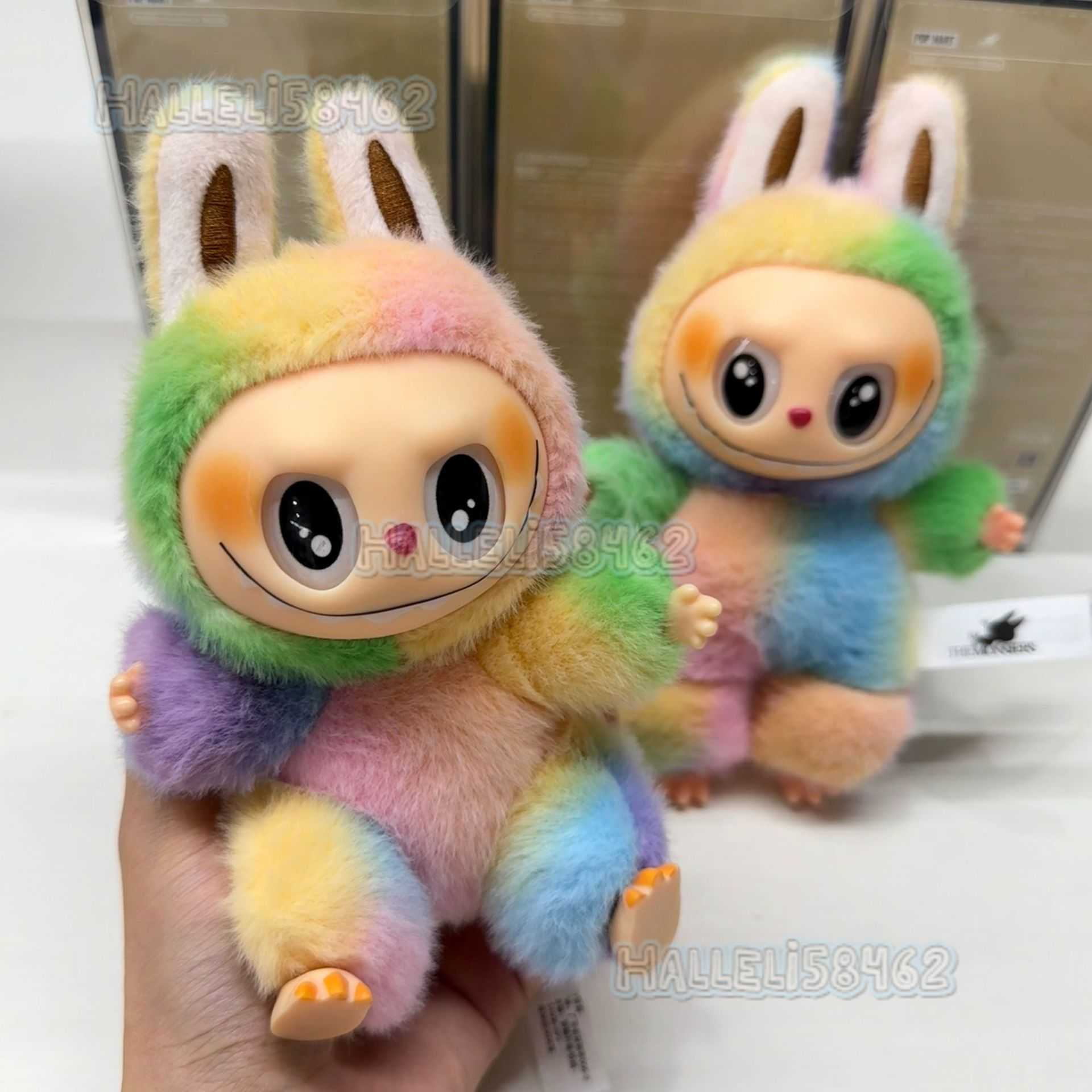 Trendy Personalized Custom Doll Plush Labubu Pendant Doll Plush Toy Keychain Surprise Blind Box 3 H250825 XMMF