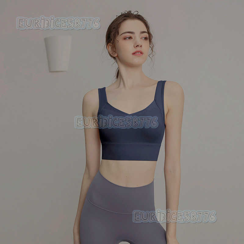 Professional Highstrength Onepiece Sports Bra for Women Shockproof Running Yoga Vest Pushup Antislip Sports Bra H250825