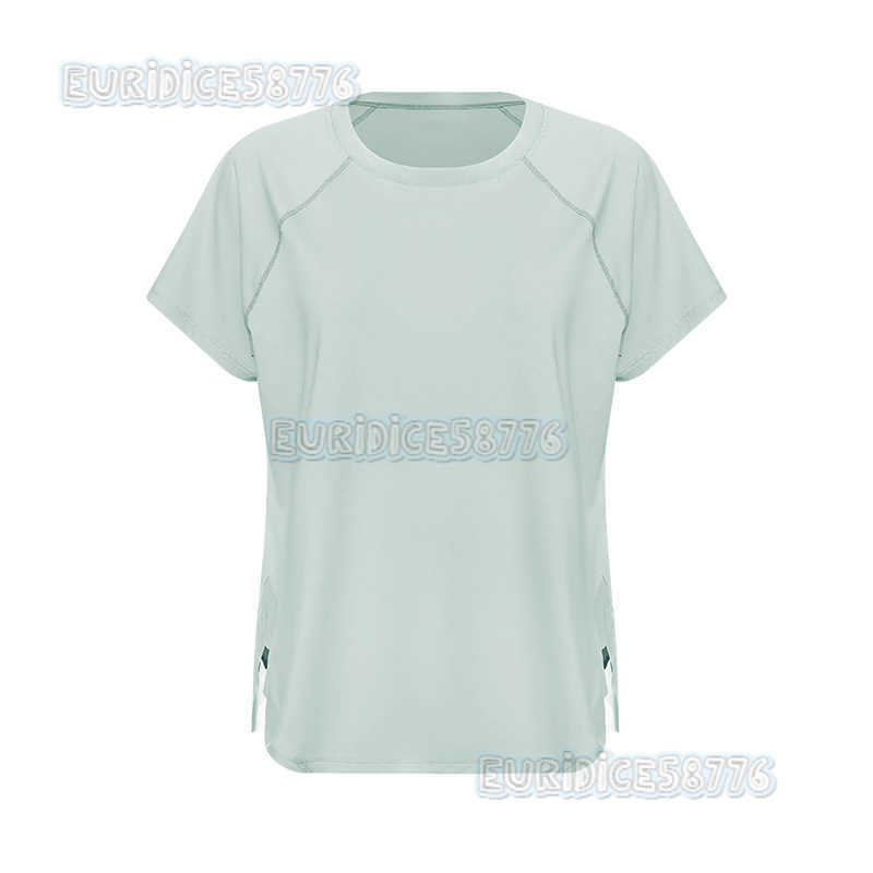 Loose Quickdry Sports Top for Women 2025 New Yoga Wear Short Sleeve Tshirt Running Coverup Slimming Fitness Wear Summer H250825