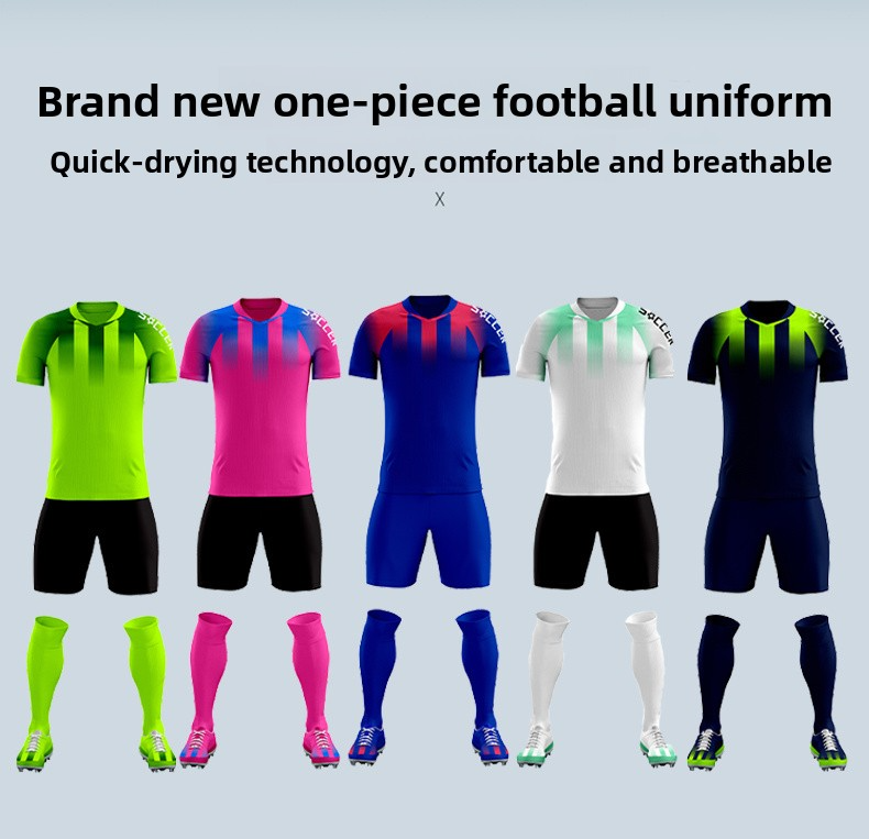 Youth Football Jerseys - Customizable Name & Number, Quick-Dry, Bulk Orders Accepted, Multiple Kids' Sizes