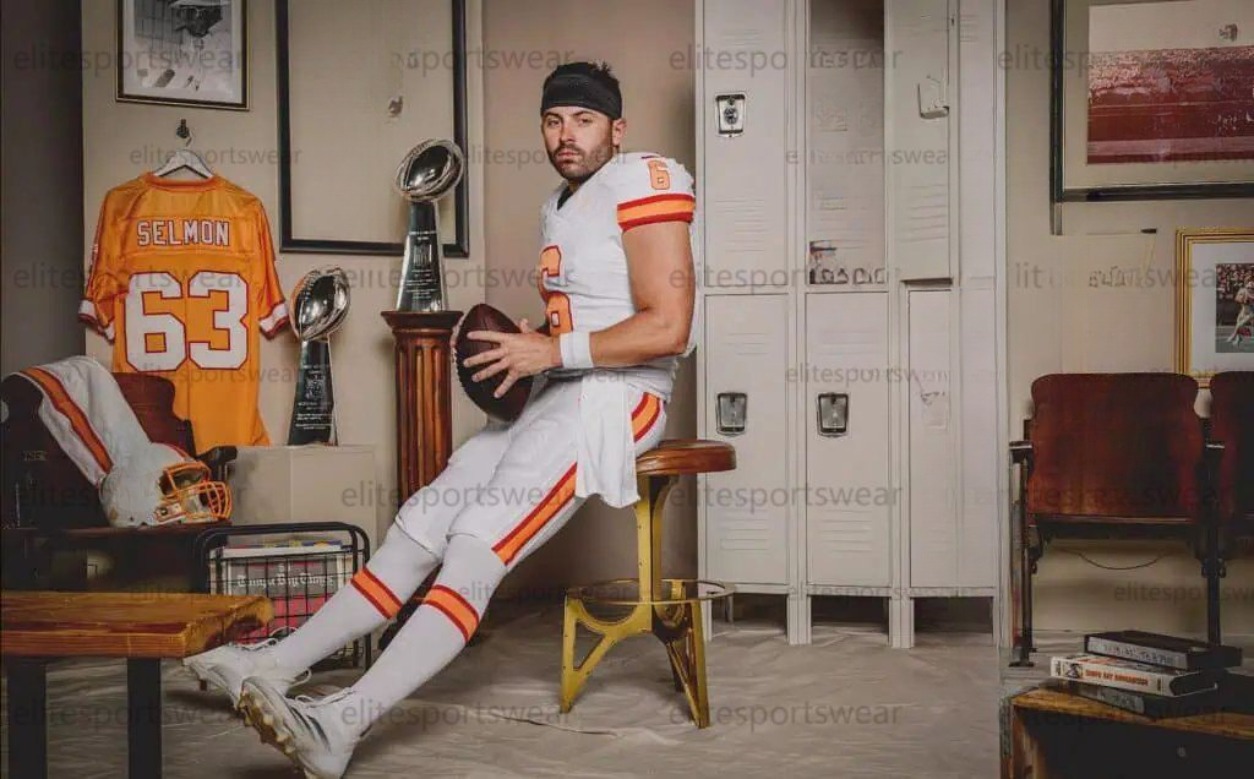 Baker 6 Mayfield Tom 12 Brady 2025 Football Jerseys Mike Evans Bucky Irvin Chris Godwin Jr. Emeka Egbuka Vita Vea