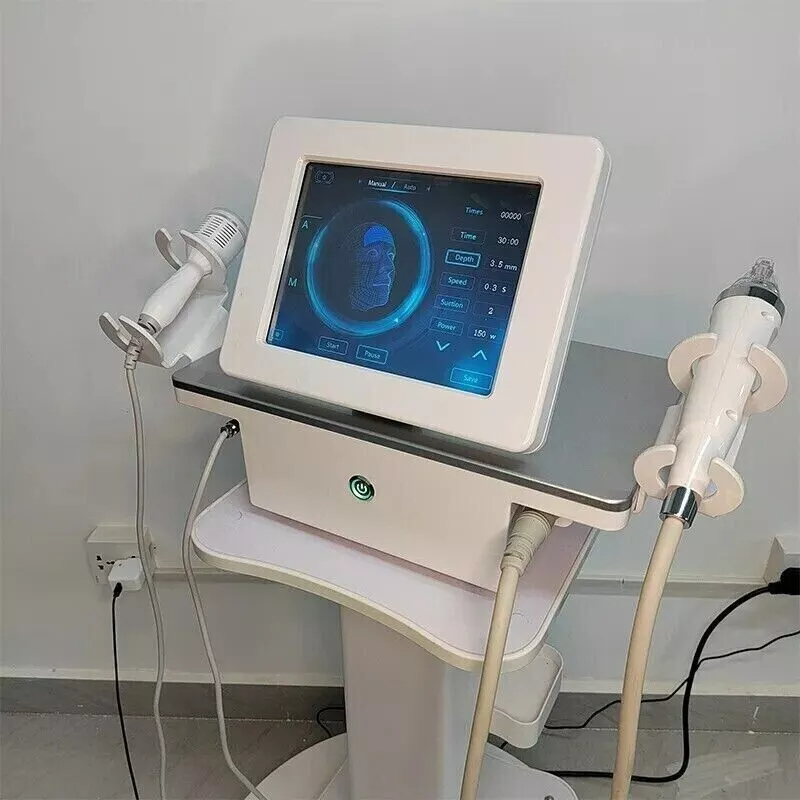 Micro needle skin rejuvenation micro needle machine, with insulated gold-plated needles for precise depth control, anti-aging, wrinkle removal, and sk