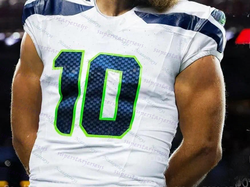 Personalized Cooper Kupp Custom Football Jersey Smith-Njigba Witherspoon 12 Fan Jalen Milroe Embroidered Letter Number Design Any name any number Women Youth Men