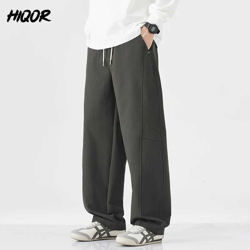 2K Mens Autumn Winter Baggy Casual Cotton Trousers Men Streetwear Fashion Stretch Wide Leg Oversize Old Japanese Vintage Pants W250826