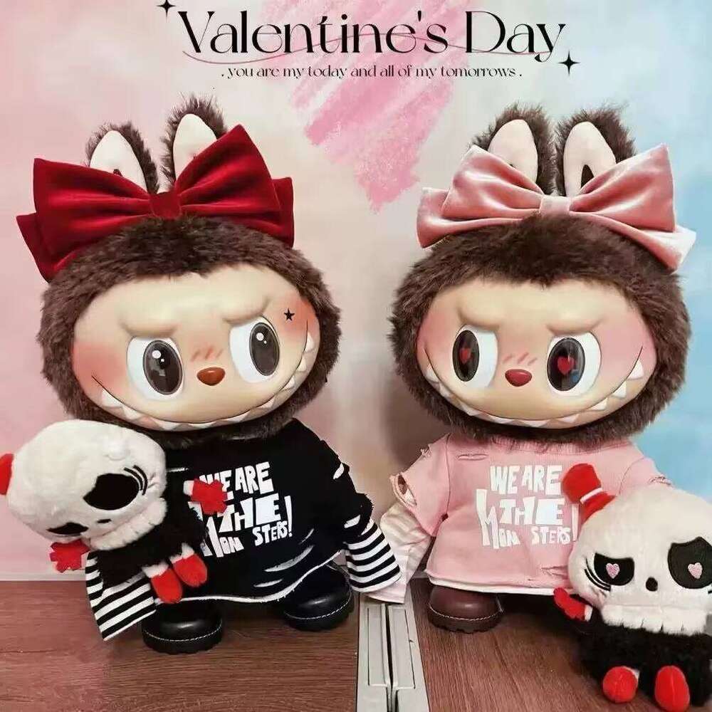 Labubu Valentine's Day Limited Edition Series The Monster Catch Me If You Like Me Vinyl Plush Doll Figure Gifts