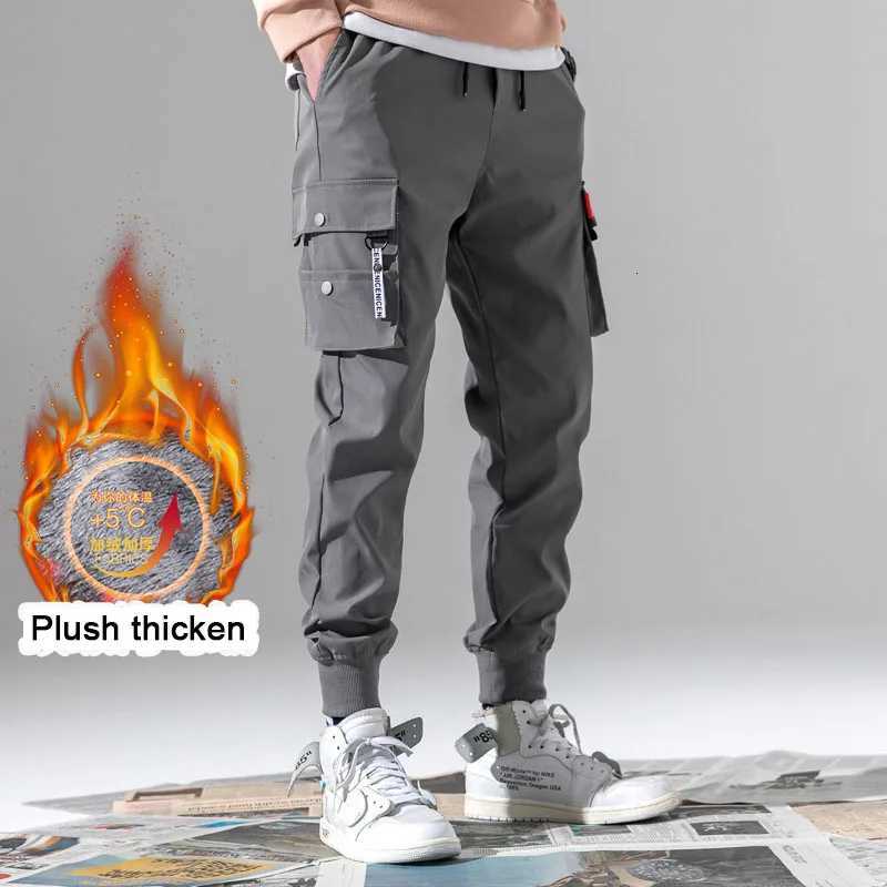 Mens Casual Pants Straight Slim Fit Elastic Waist Jogger Korean Classic Blue Black Gray Male Brand Trousers Plus Size W250826