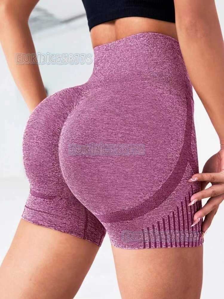 New Yoga Shorts High Waist Hip Lift Yoga Pants Running Fitness Pants Yoga Wear Sportswear Threepoint Pants H250825