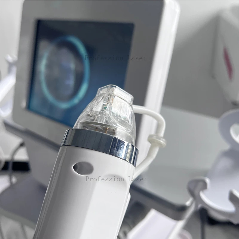Professional RF microneedle fractional RF, with insulated syringe cooling handle, precise depth control, smooth and impact free