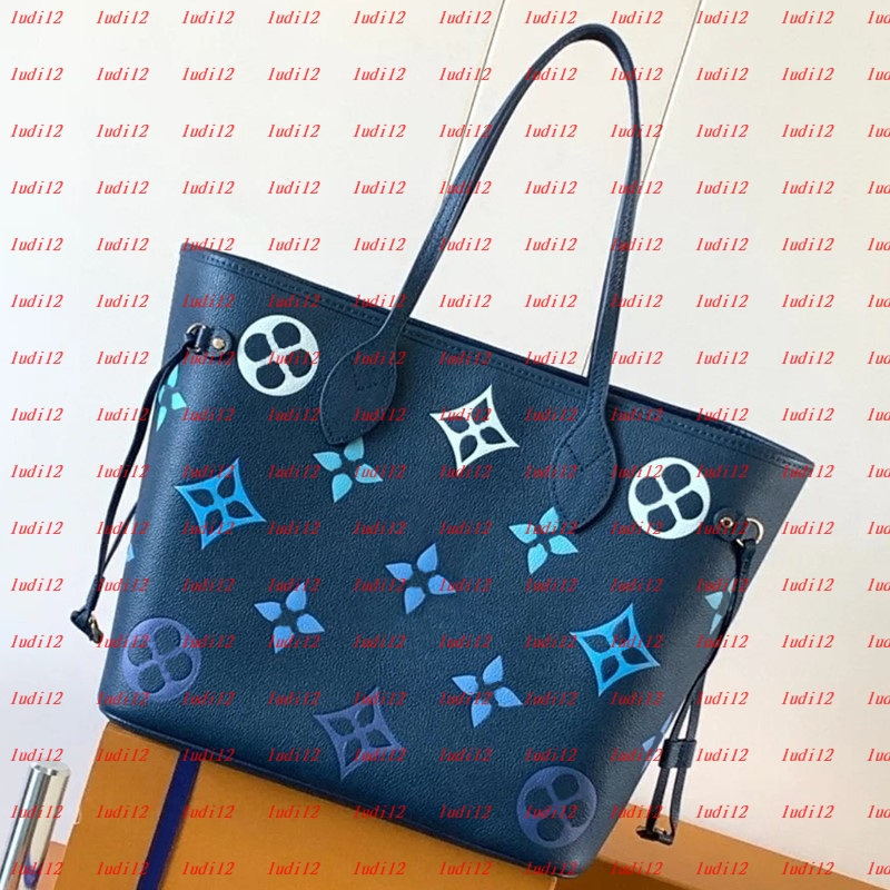 New COW LEATHER Nneverfull Luxury shopping bag Womens crossbody shoulder bag designer handbag Tote mirror quality leather bag underarm Bag embossing wallet 10a