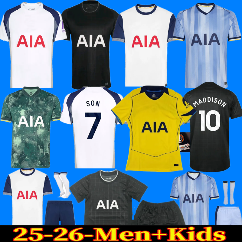 24 25 26 SON RICHARLISON FINAL Soccer Jerseys 2025 2026 home AWAY Football shirt SOLANKE KULUSEVSKI WERNER VICARIO tottenaham Fans Jerseys