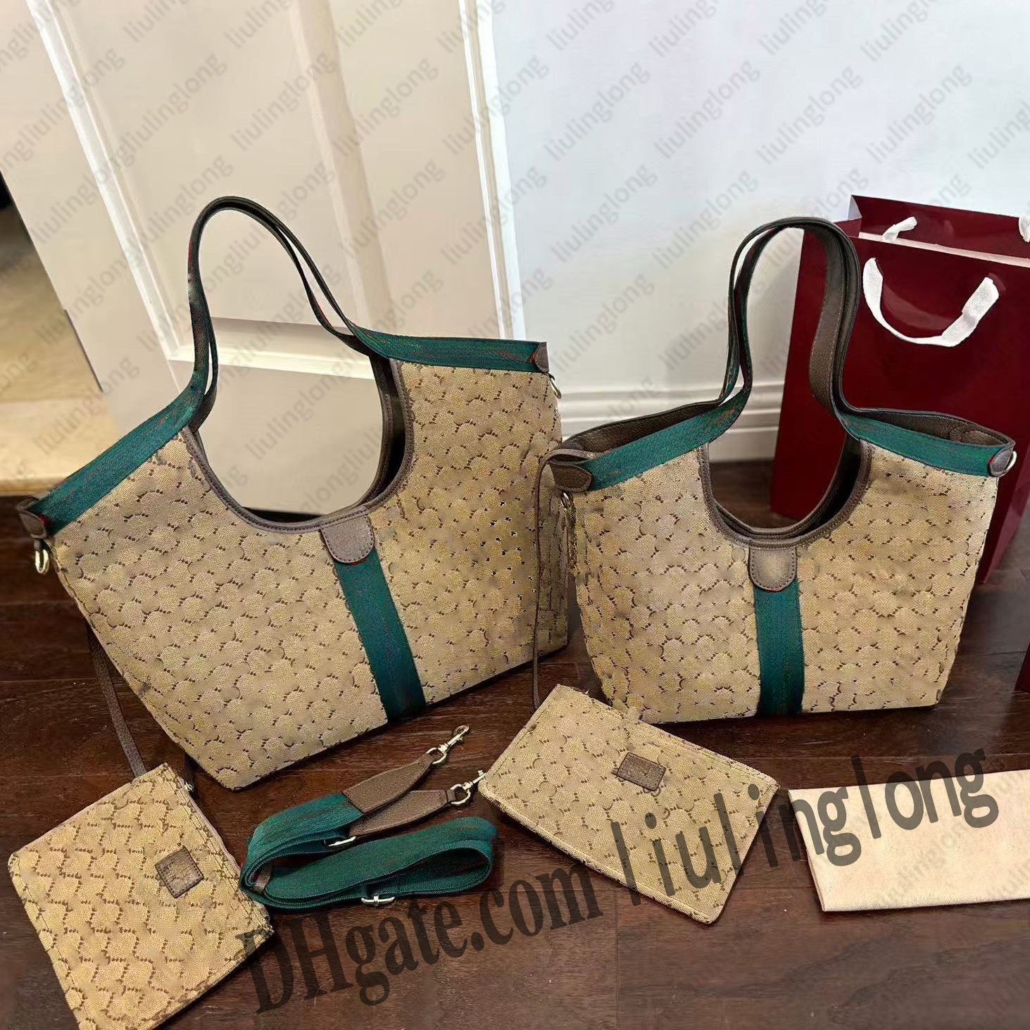 Giglio large tote bag Emblem tote bag luxury designer bag crossbody bags tote bag designer purse shoulder bags designer women woman handbags genuine leather