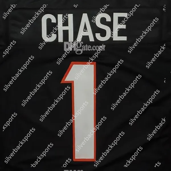 9 Joe Burrow 1 Ja'Marr Chase 5 Tee Higgins 30 Chase Brown Andrei losivas Sam Hubbard Personalized Football Jerseys Custom Any Number Name