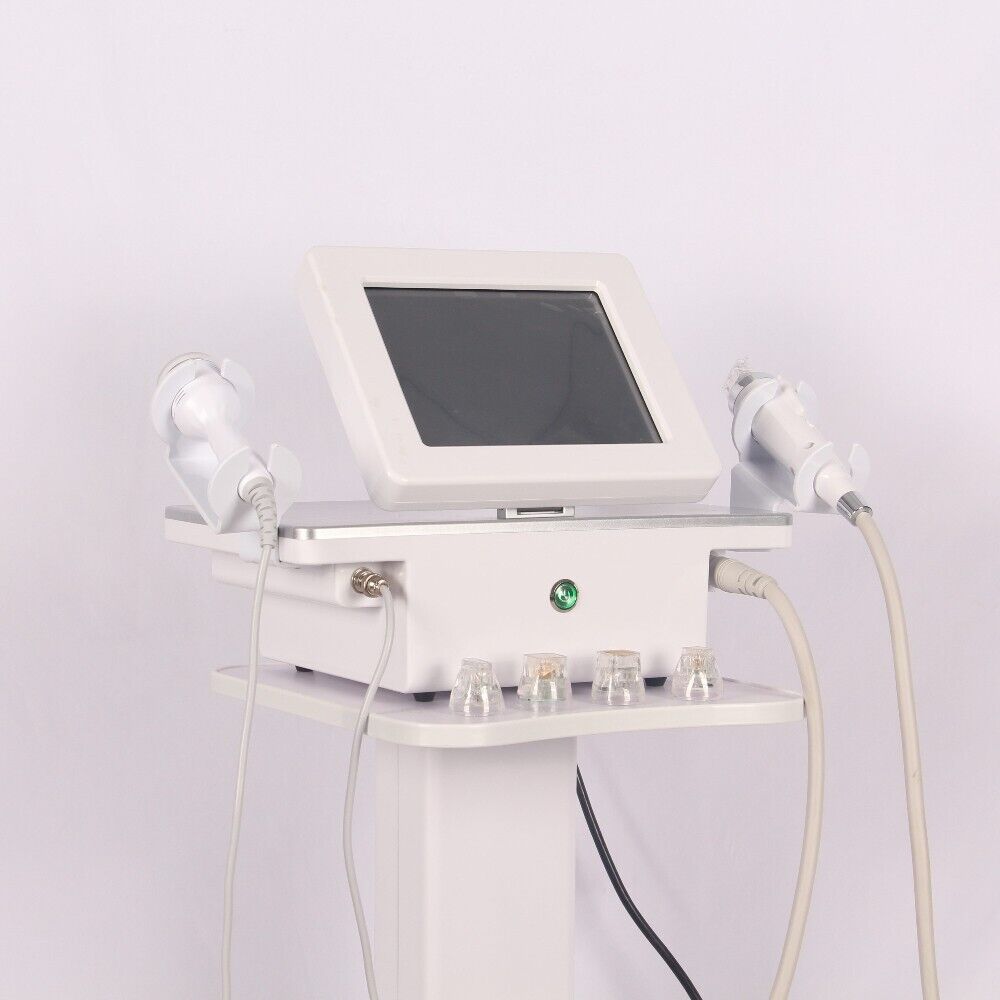 2025 2-in-1 Stretching Mark Removal Cold Hammer RF Micro Needle Segmentation Machine, Vacuum Treatment, Insulated Gold Plated Needle