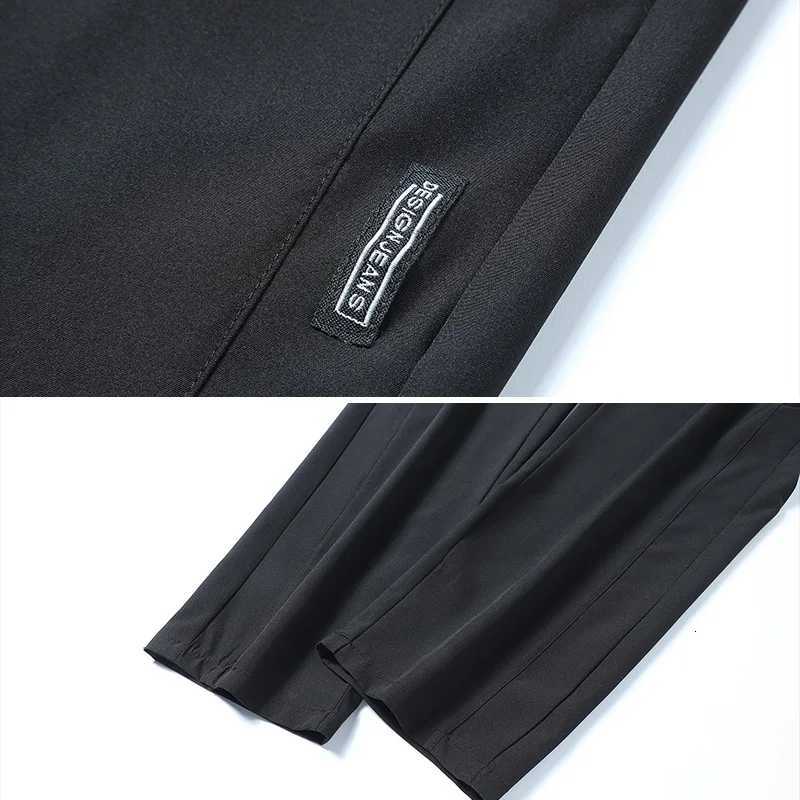Summer Mens Ice Silk Pants Breathable Casual Thin Quick Dry Pants Loose Elastic Straight Leg Sweatpants Sports Fitness Trousers W250826
