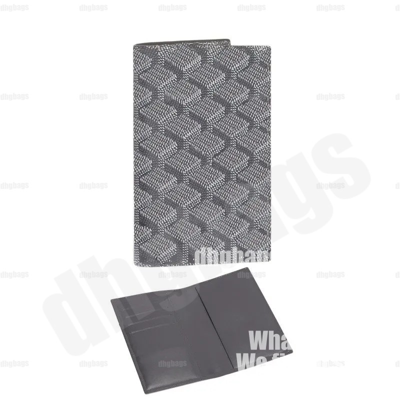 card holder Designer Mens Wallet With Box Vintage Pebble Leather Passport Pouch ID Case Thin Credit Card Holder for Women Men 2025 489