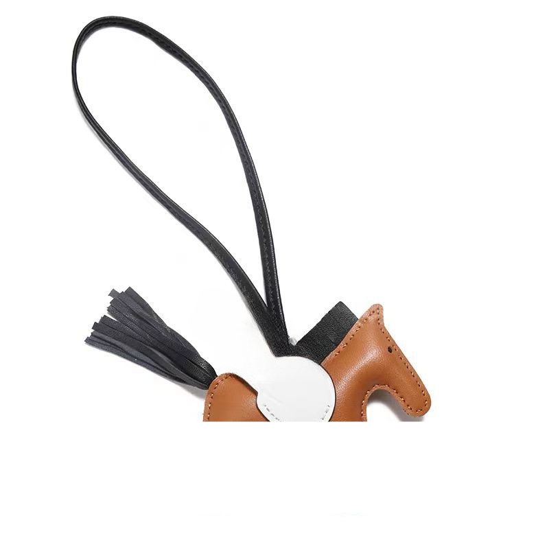 2025 new Women S Mini Bag Pendant Hand Sewn Sheepskin Angel Pegasus Keychain Creative Car Charm Gift Pony Pendant Designer