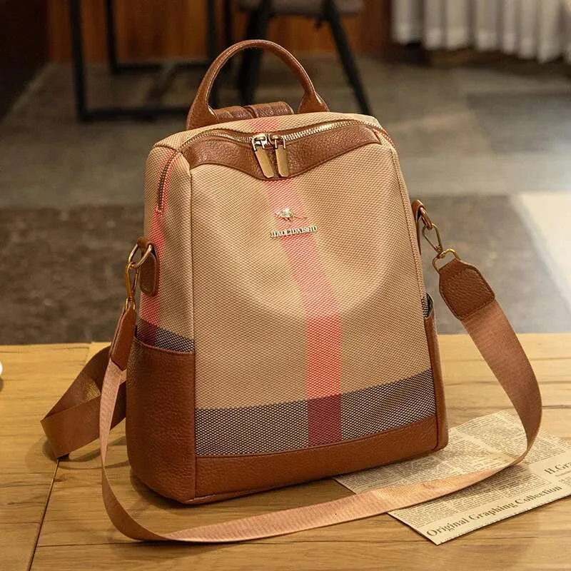 Designer Women Backpacks 2025 Advanced Classic Fashion Backpack: Outdoor Travel Notebook Portable Trendy High Quality hot Women's Crossbody Coupl