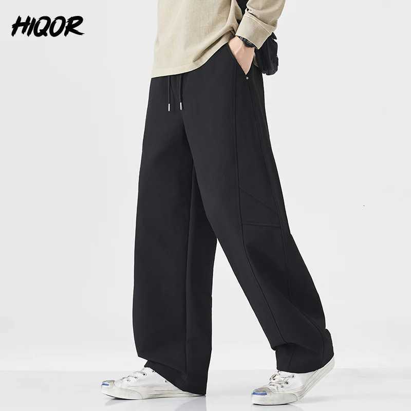 2K Mens Autumn Winter Baggy Casual Cotton Trousers Men Streetwear Fashion Stretch Wide Leg Oversize Old Japanese Vintage Pants W250826