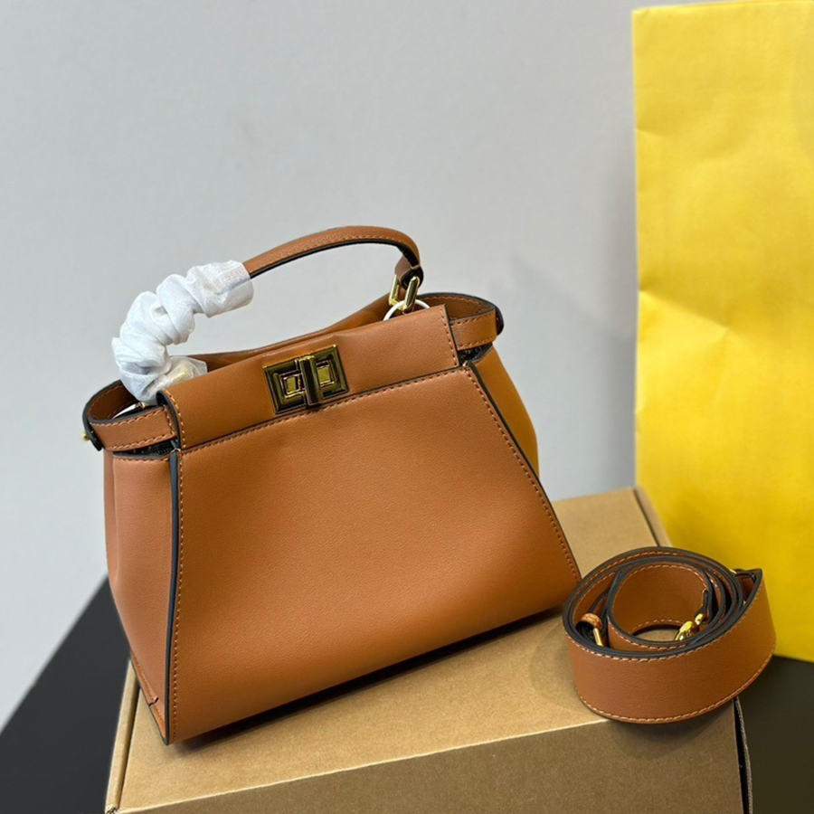 Designer Versatile Handbag Classic Fashion Smooth Leather Shoulder Bag Leather Casual Advanced Cute Elegant Totes Womens Single Handle Small Bags 5 Colors