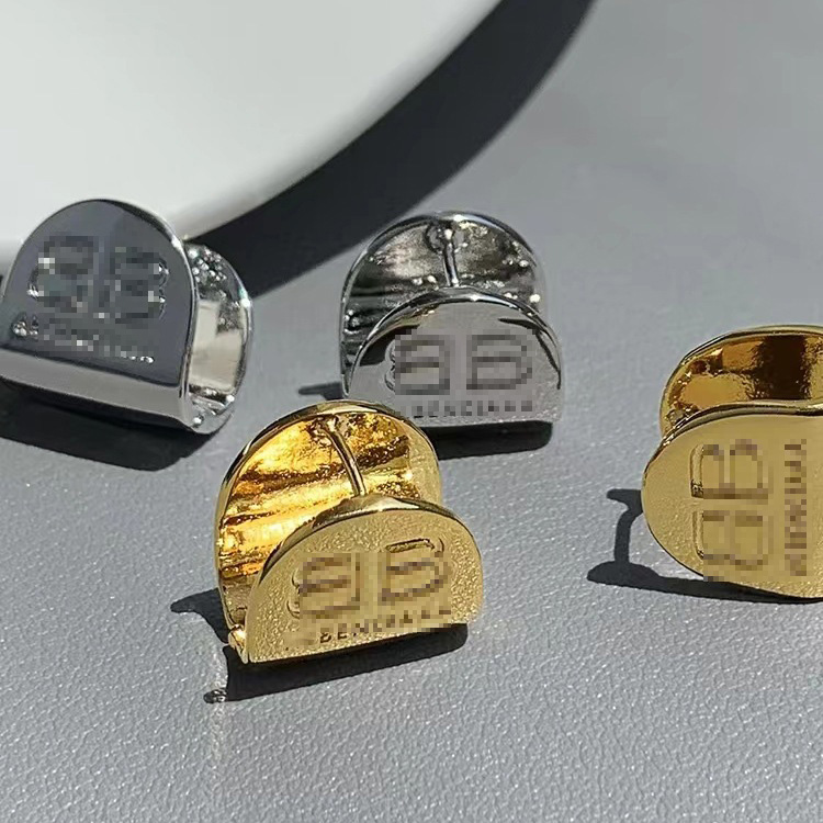 Letter B earrings 18K Designer earrings U-shaped Copper Stud Stainless Elegant Gift gold Plated High End Lady Designer Jewelry vintage earring