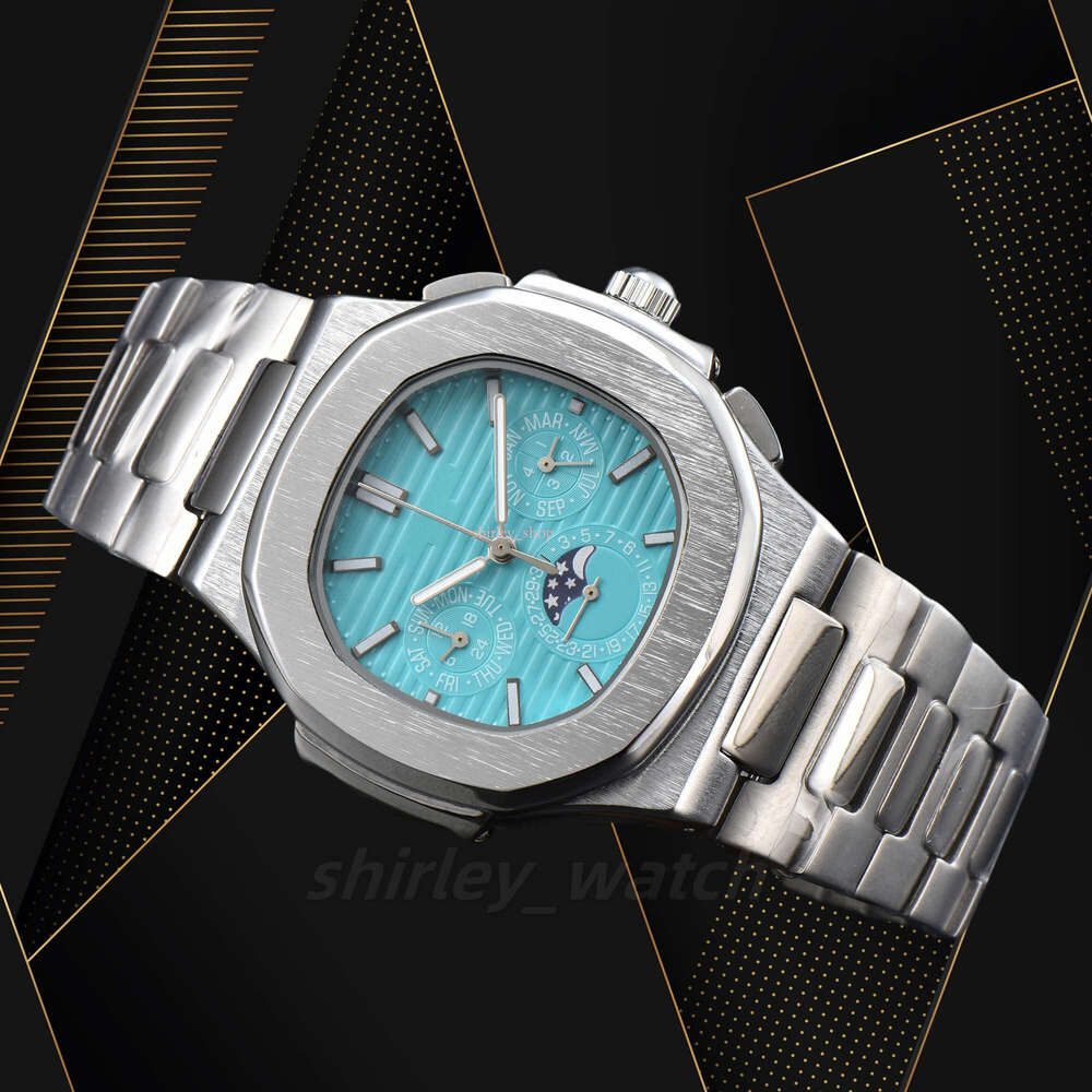AAA 5711 Patekes Philipes Watch High Quality Deigner Watch Men Watch Man Writ WatchFull Stainle Steel Face Watch Chronograph Automatic Quartz Moement Watch 951