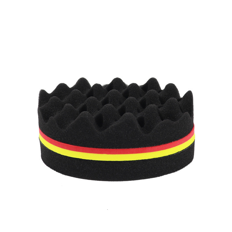 Hair Sponge Brush Magic Barber Twist Curl Sponge Dreads Locking Afro Coil Comb Tornado Care Tool4PCS 220718