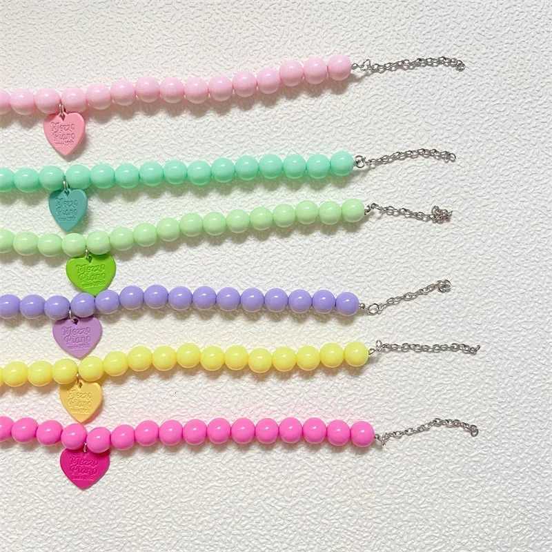 Heart Pendant Pet Pearl Collar Dog Princess Necklace Cat Jewelry Collar Puppy Accessories Dog Chain Chihuahua Wedding JewelryXJ250826