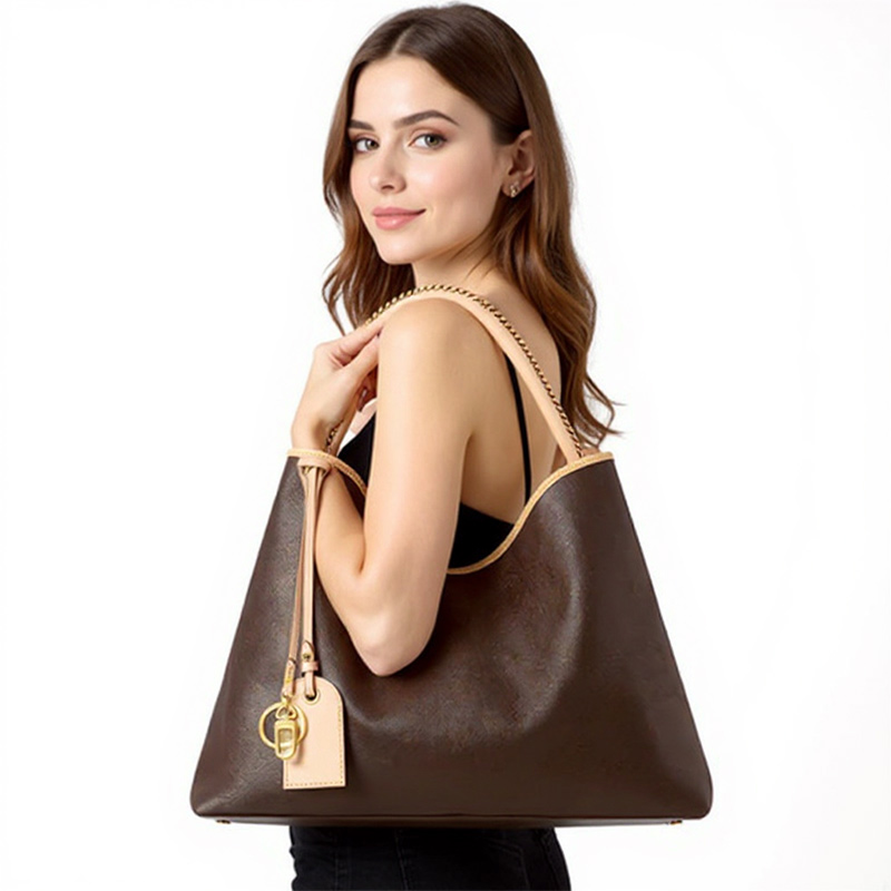 designer big tote bag bag XL shoulder bag woman Retro casual Handbag shopping bag Hand-woven braided handle louisehandbag 2025 High quality genuine leather Bag