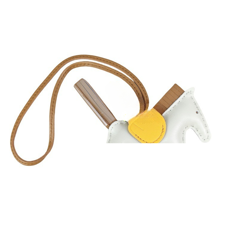 2025 new Women S Mini Bag Pendant Hand Sewn Sheepskin Angel Pegasus Keychain Creative Car Charm Gift Pony Pendant Designer