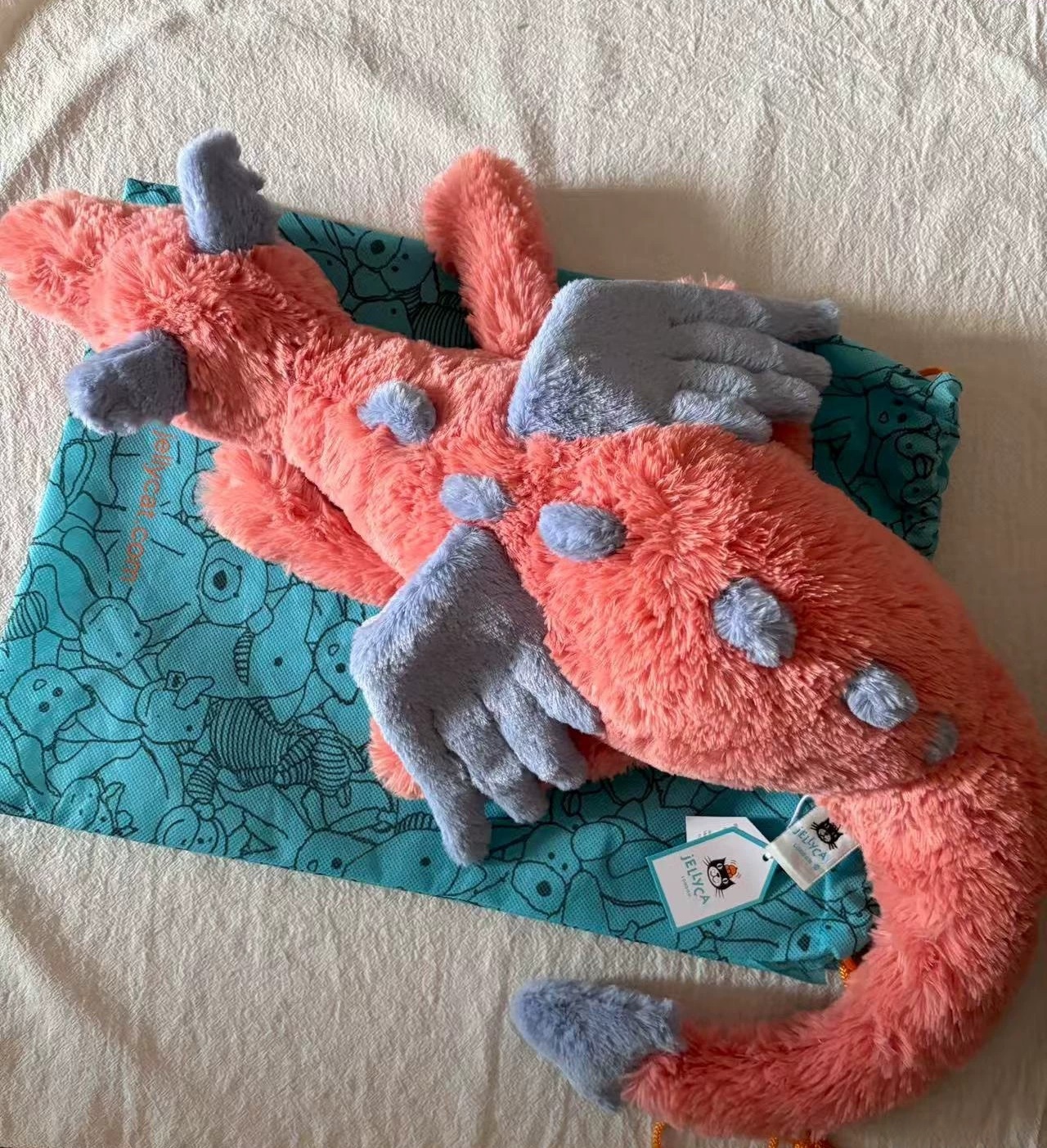 Dolls Jellys cat Persimmon Plush Children's plush toys Sky Stuffed Toy Dexter body pillow Malachy Dragon Soothing the Doll Gifts