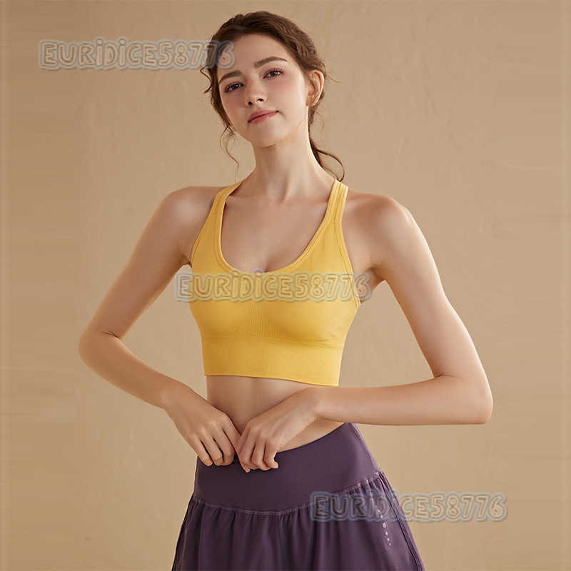 High Intensity Sports Underwear Womens Shockproof Running Shaping Beautiful Back Yoga Bra Fitness Vest Anti Sag H250825