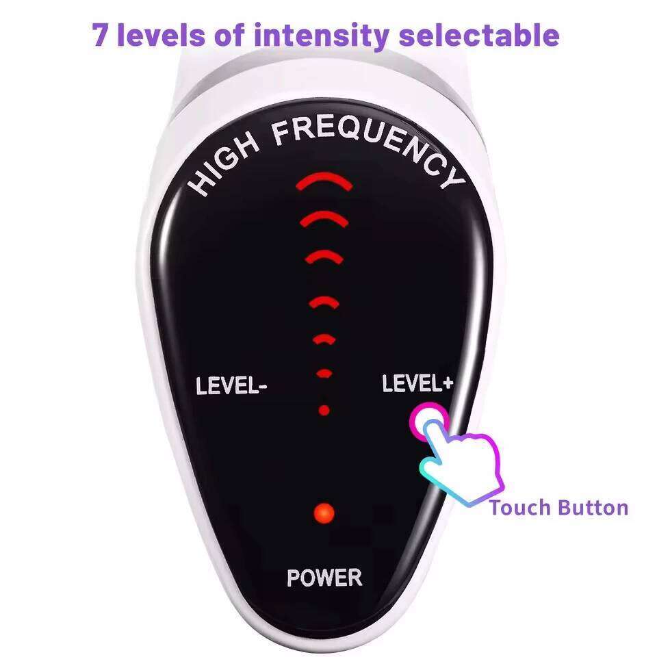 in Touch Panel High Frequency Facial hine For Hair Face Electrotherapy Wand Argon Treatment Acne Skin Care