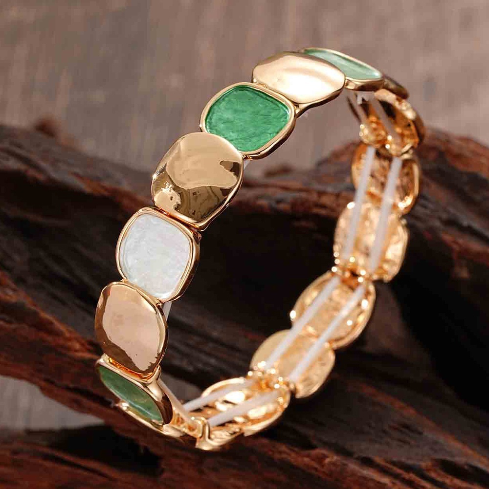 1pc CRING COCO Minimalist Gold Electroplated Women - Zinc Alloy, Thin Coating, Geometric Design, Perfect for Daily Wear, Prom, Graduation, Music Festi